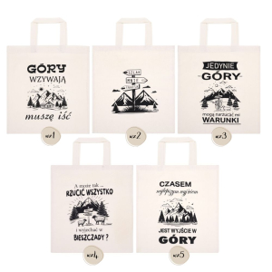 Torba bawełniana 38x42 GÓRY RAVI